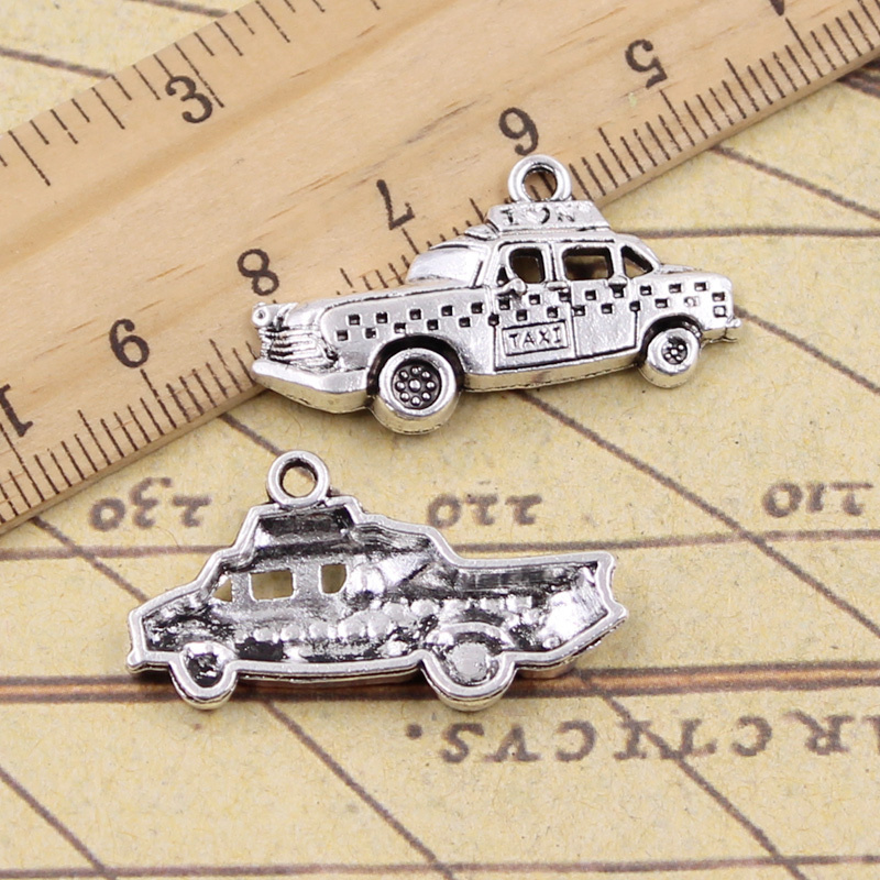 Jewelry Making New York - 15 adet Charms New York Taksi
