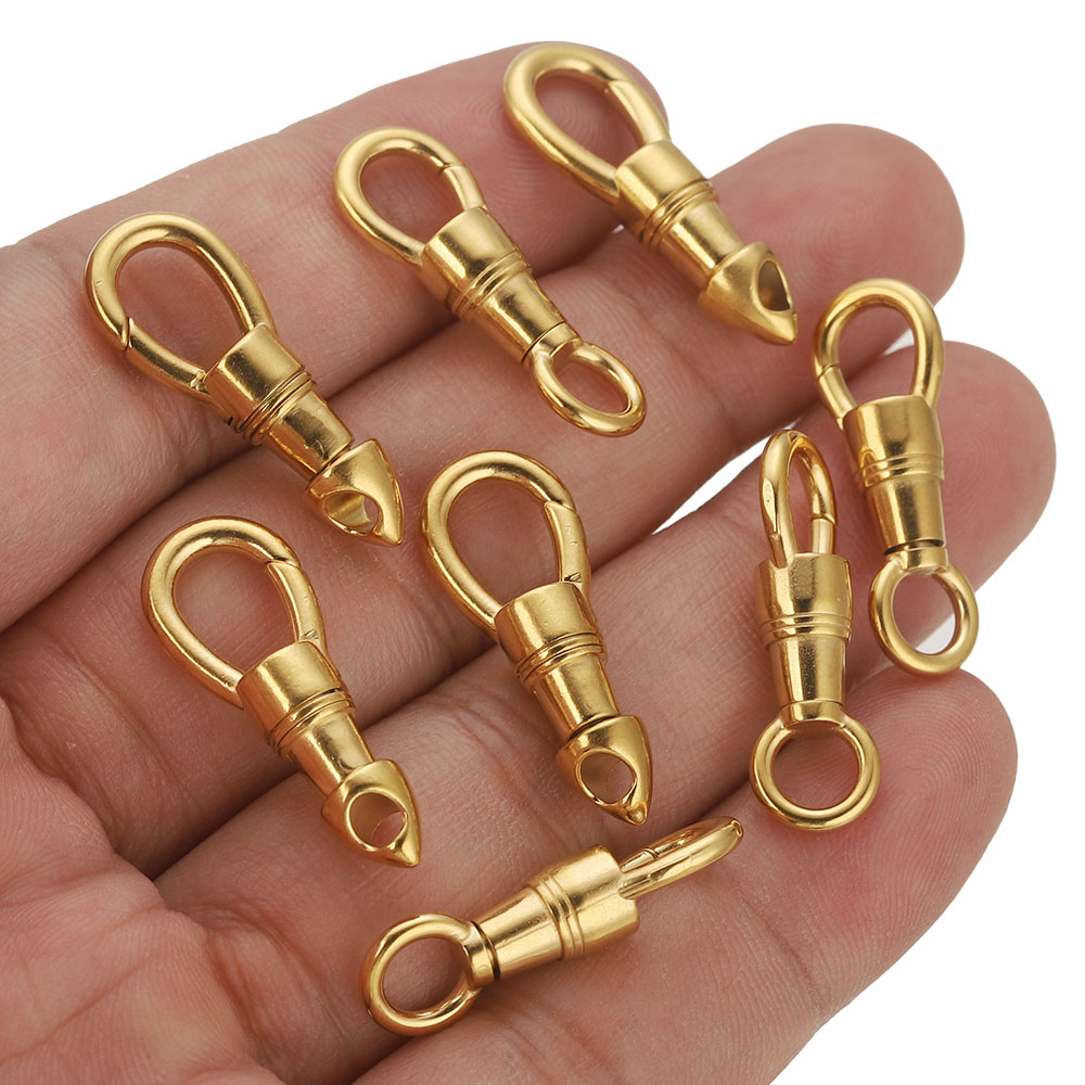 Jewelry Making Essentials - 2 adet/grup paslanmaz çelik çanta anahtarlık