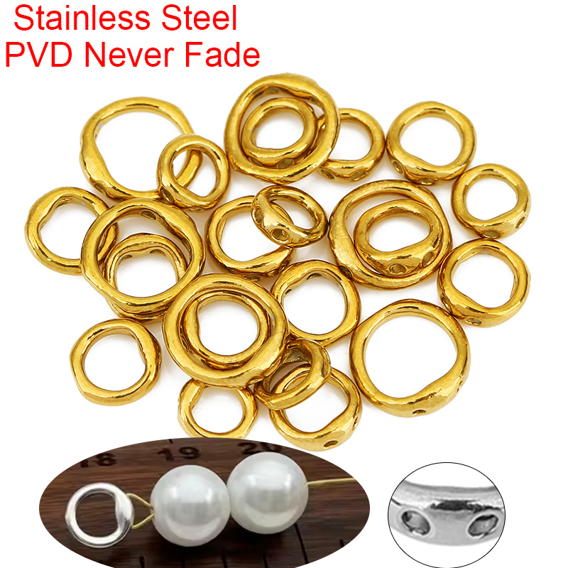 Jewelry Making Essentials - 20 adet Paslanmaz Çelik Kolye Klipsleri