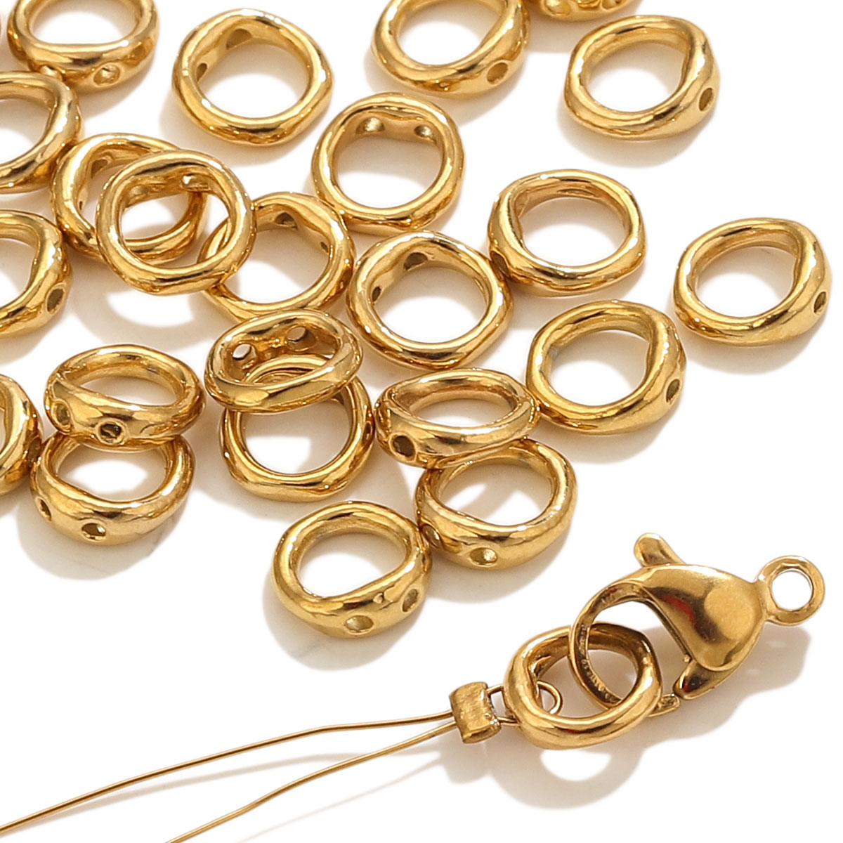 Jewelry Making Essentials - 20 adet Paslanmaz Çelik Klipsler Uç