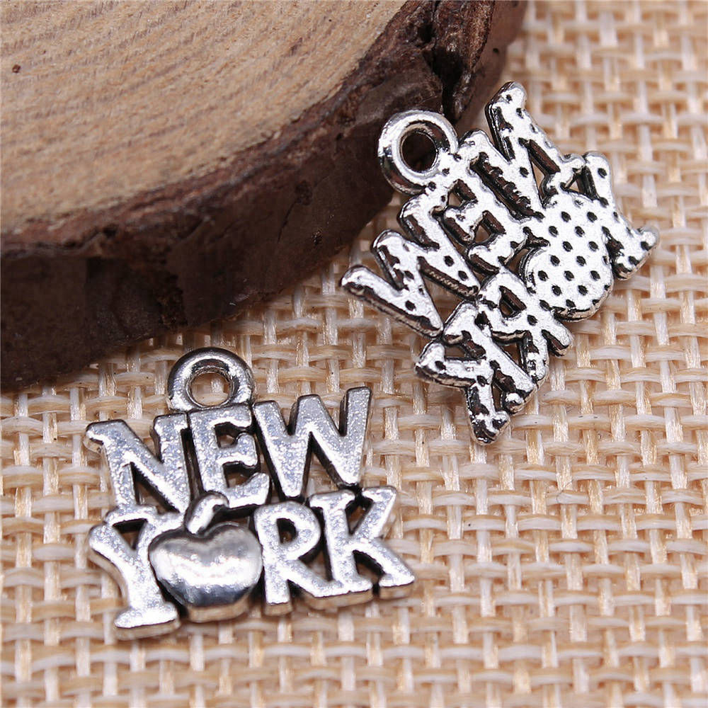 Jewelry Making New York - Bileşenler New York uğurlu takı 15x14mm