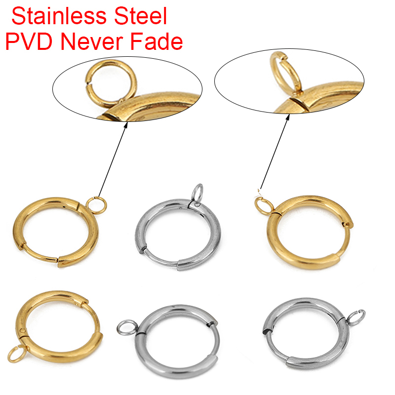 Jewelry Making Essentials - 10 adet PVD Asla Solmaz küpe