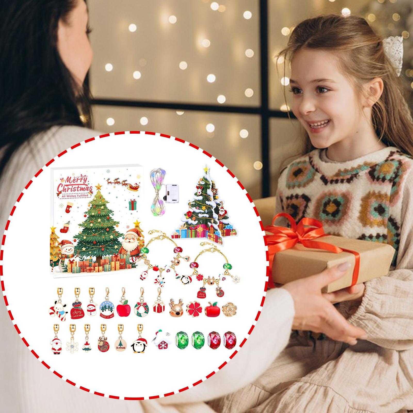 Jewelry Making Kits For Kids - Takvim Advent Charm Noel Geri Sayım