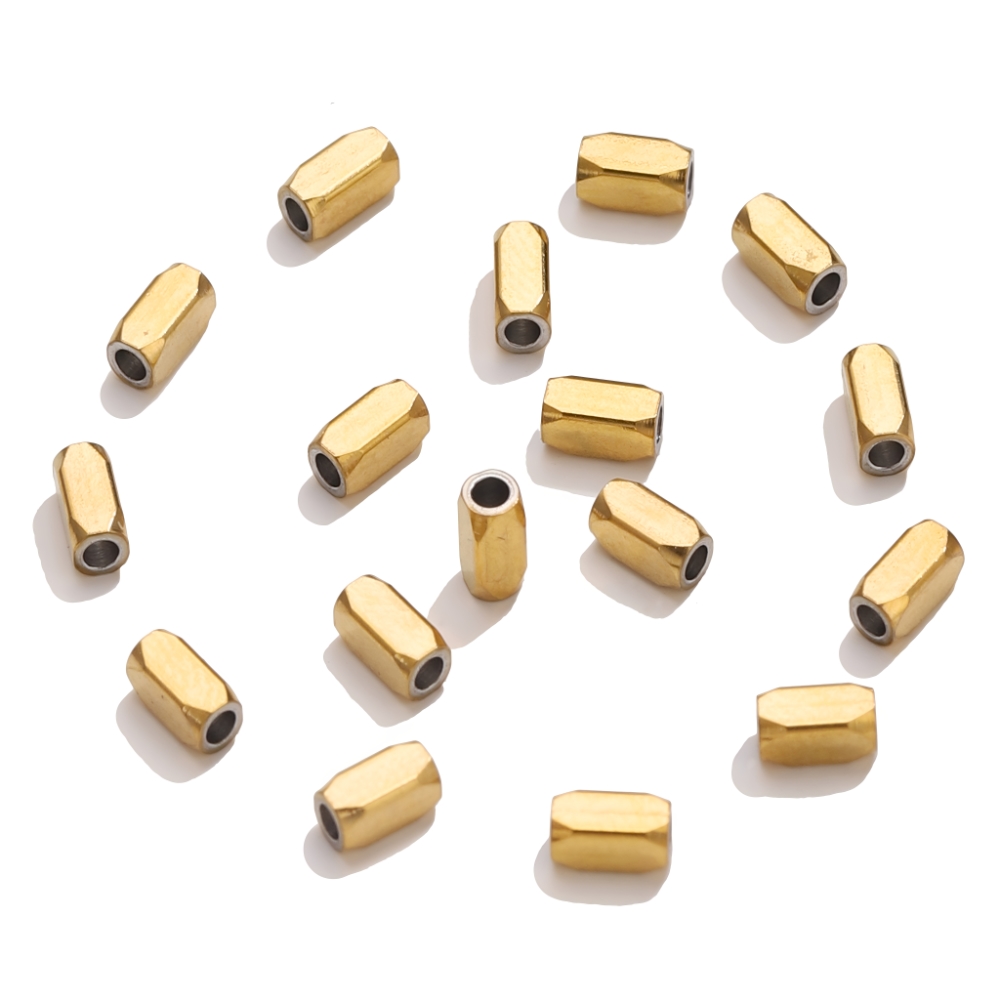 Jewelry Making Supplies Wholesale - 20 adet 18 ayar altın kaplama