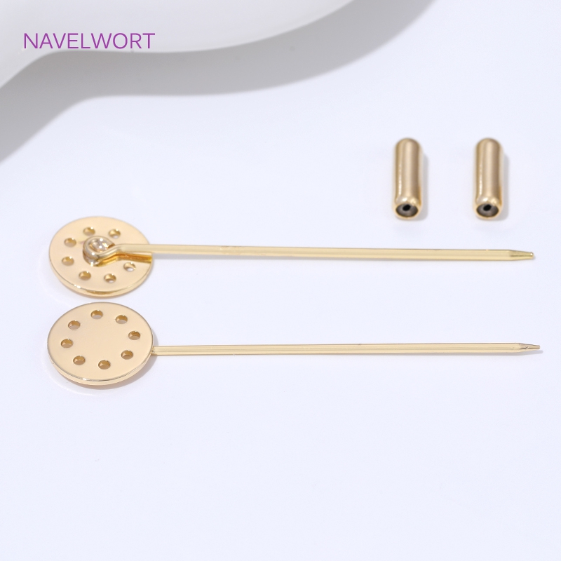 14K Altın Kaplama Uzun Broş Em - Jewelry Making Tray incelemesi ve fiyatı