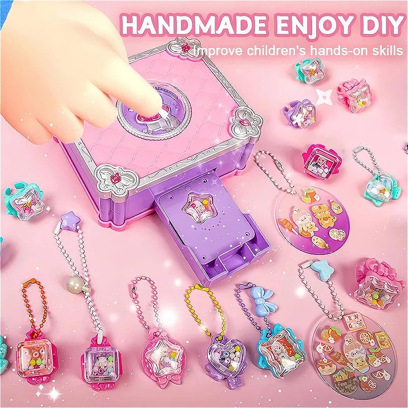 3D Etiket Yapma Seti Kendin Ya - Jewelry Making Kits For Kids incelemesi ve fiyatı