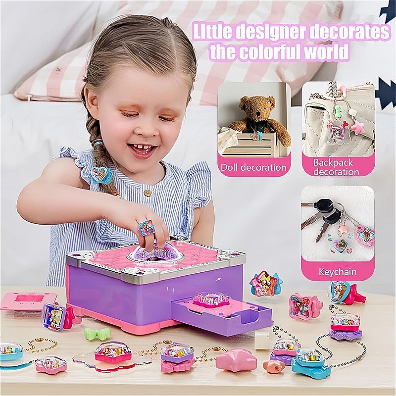 3D Etiket Yapma Seti Kendin Ya - Jewelry Making Kits For Kids incelemesi ve fiyatı
