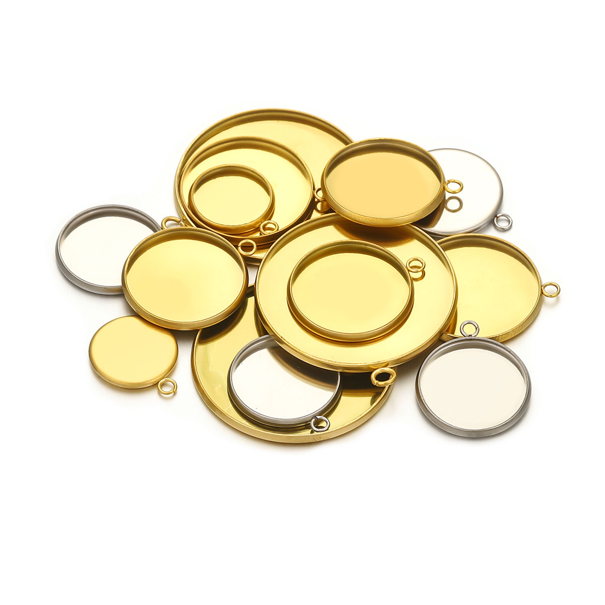 10 adet Altın Paslanmaz Çelik  - Jewelry Making Tray incelemesi ve fiyatı