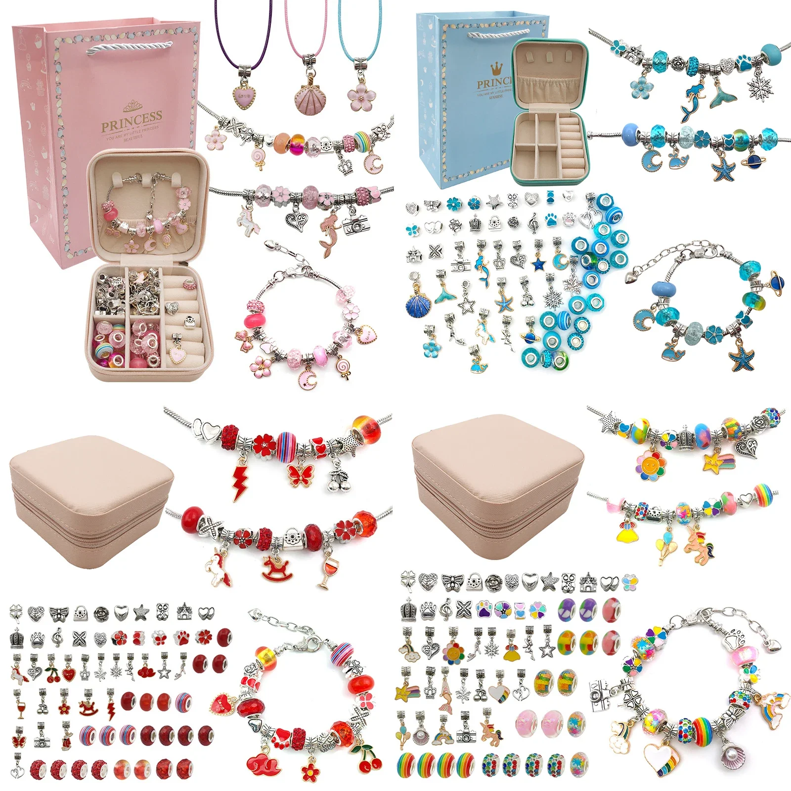 Kızlar için Charm bilezik yapm - Jewelry Making Kits For Kids incelemesi ve fiyatı