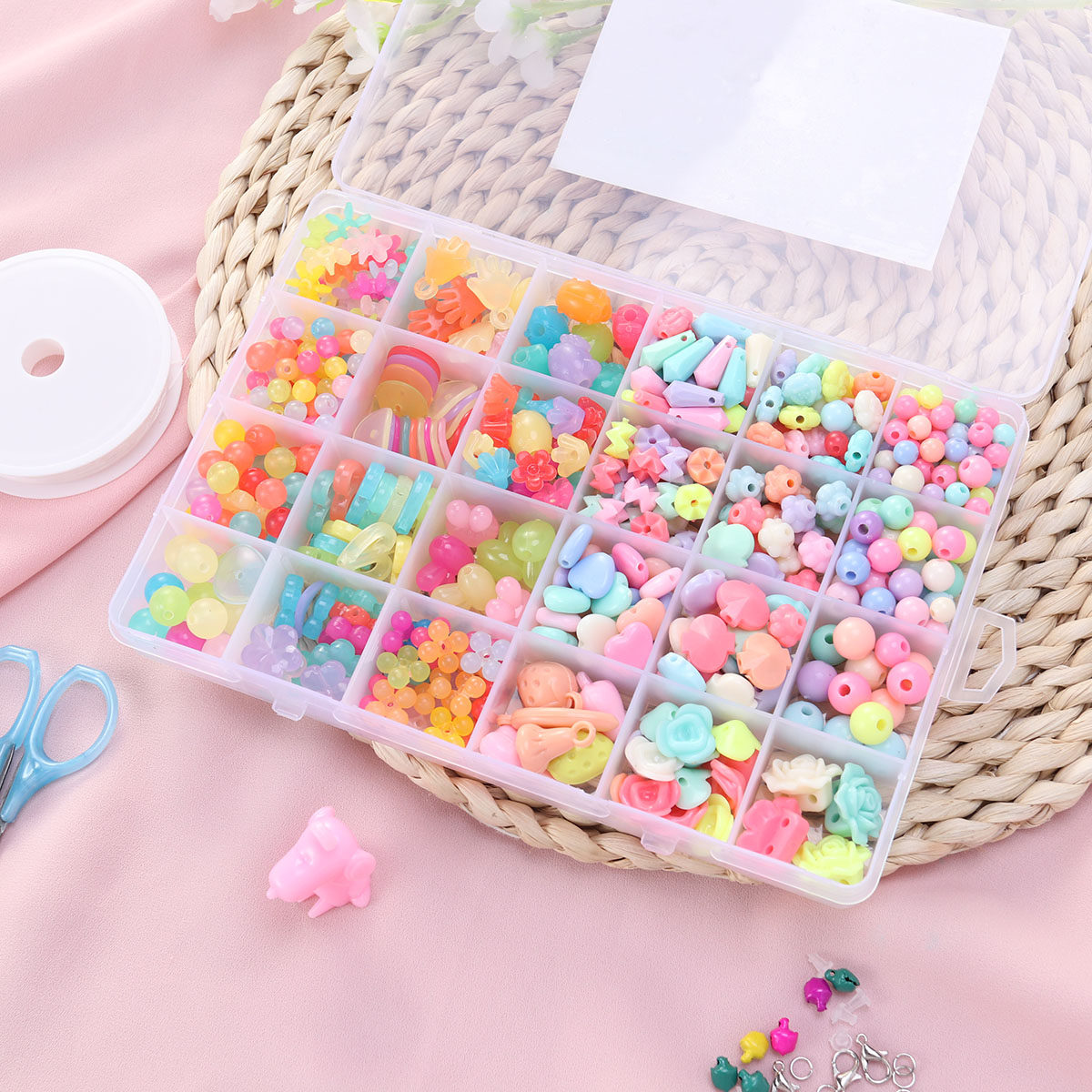 520 Parça Kendin Yap Boncuk Se - Jewelry Making Kits For Kids incelemesi ve fiyatı