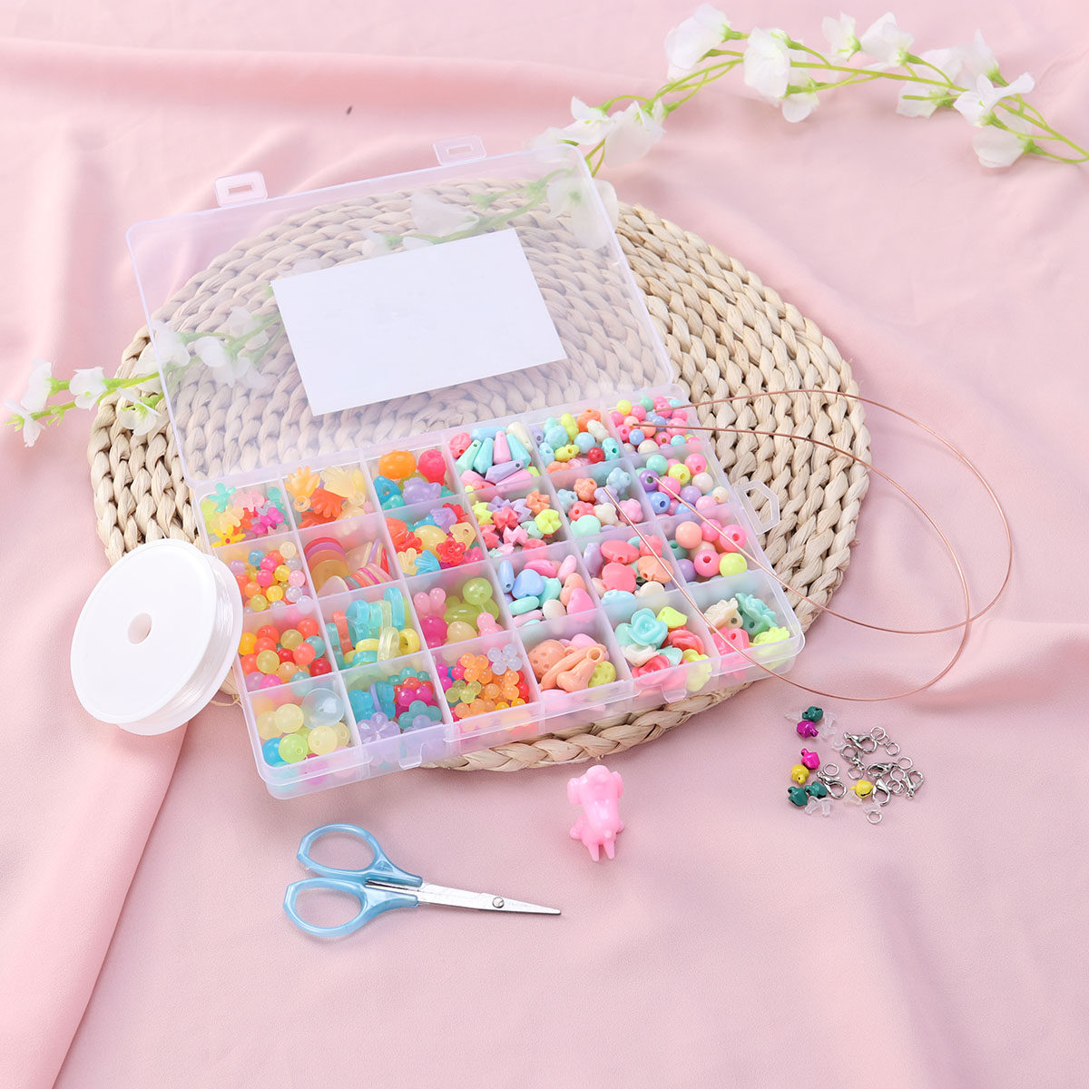 520 Parça Kendin Yap Boncuk Se - Jewelry Making Kits For Kids incelemesi ve fiyatı