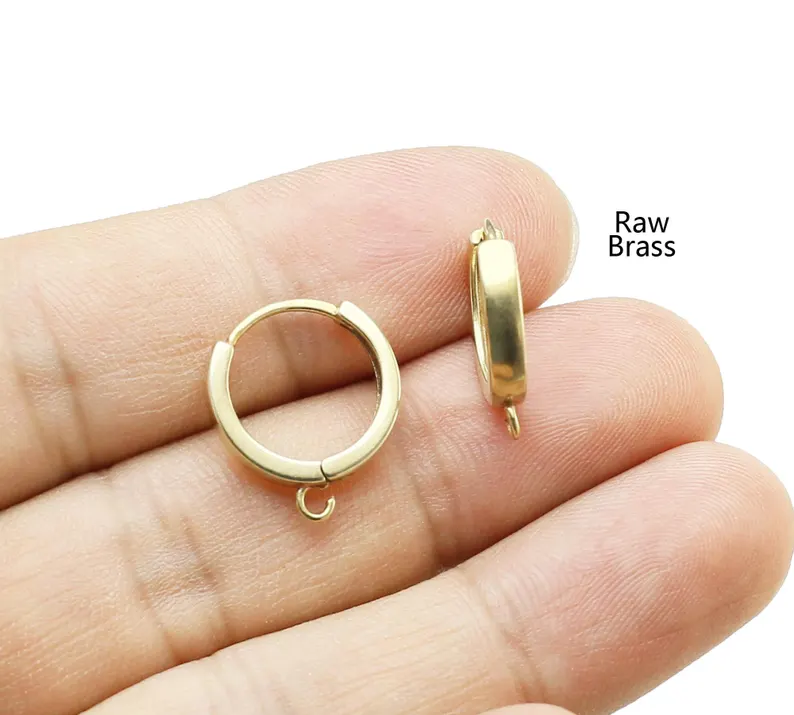 10 adet Pirinç Kulak Çemberler - Jewelry Making Essentials incelemesi ve fiyatı