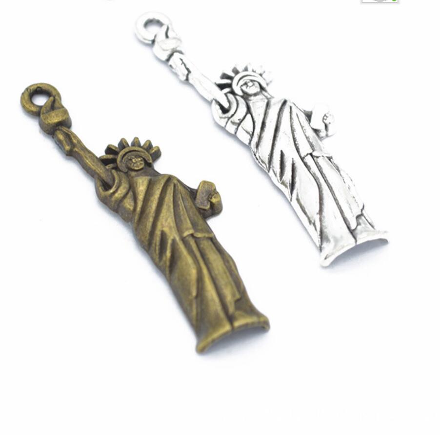 5 adet Charms özgürlük heykeli - Jewelry Making New York incelemesi ve fiyatı