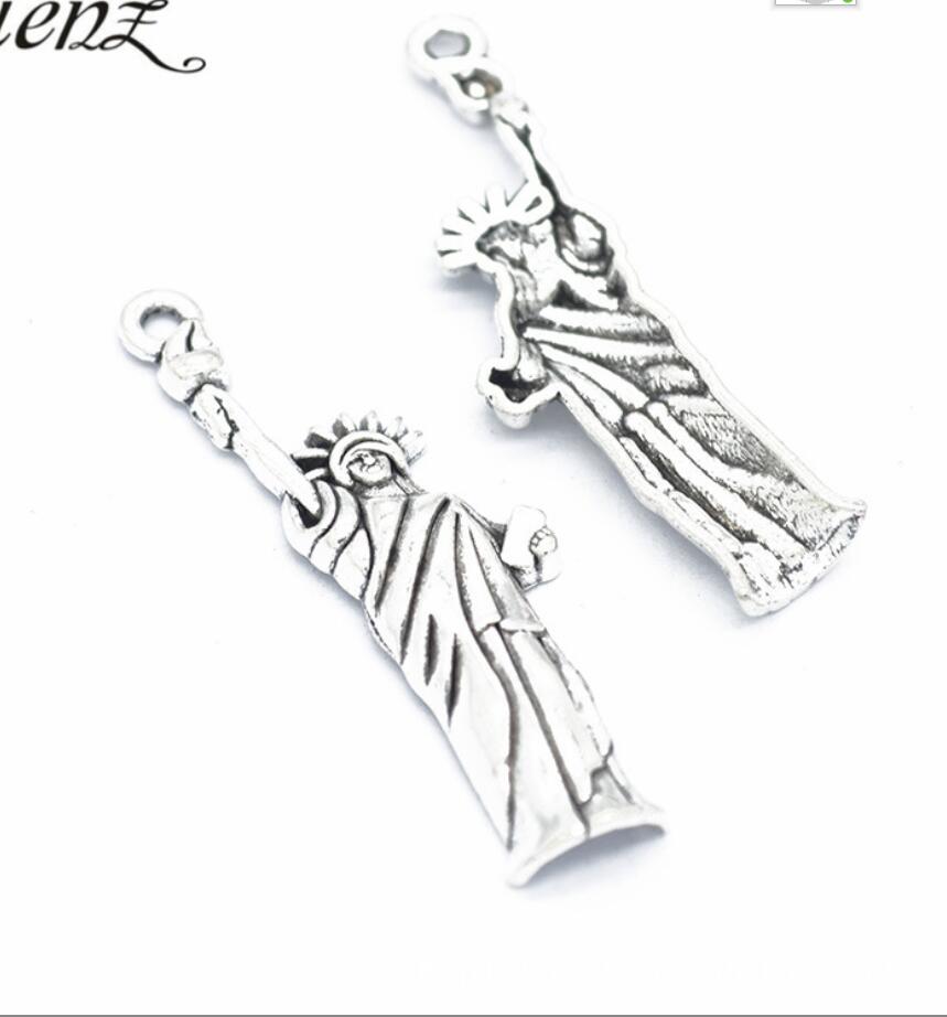 5 adet Charms özgürlük heykeli - Jewelry Making New York incelemesi ve fiyatı