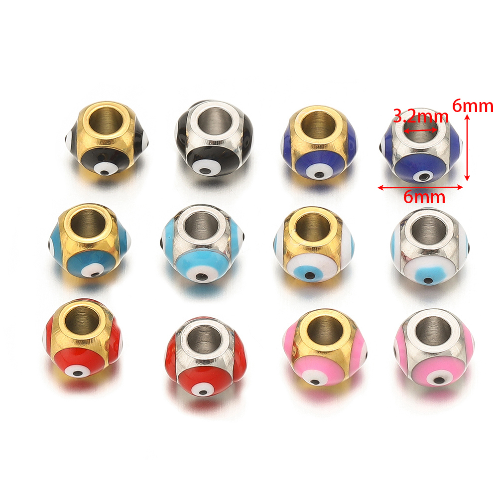 10 adet Paslanmaz Çelik 6mm Em - Jewelry Making Supplies Wholesale incelemesi ve fiyatı