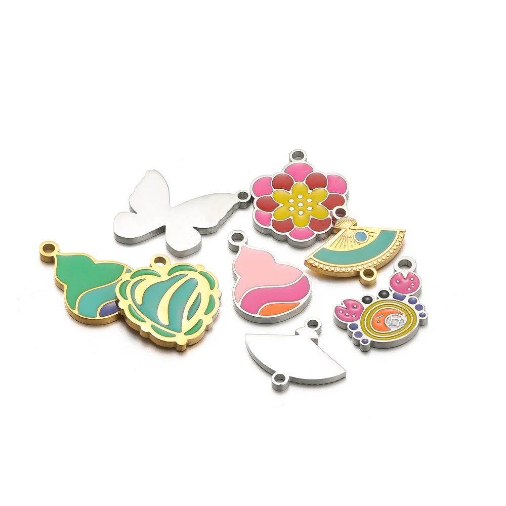 5 adet Paslanmaz Çelik Lotus K - Jewelry Making 4 Year Old incelemesi ve fiyatı