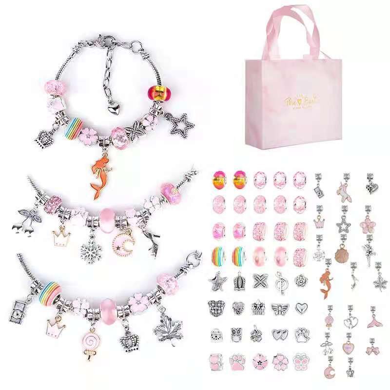 Charm bilezik yapma kiti DIY t - Jewelry Making Kits For Kids incelemesi ve fiyatı