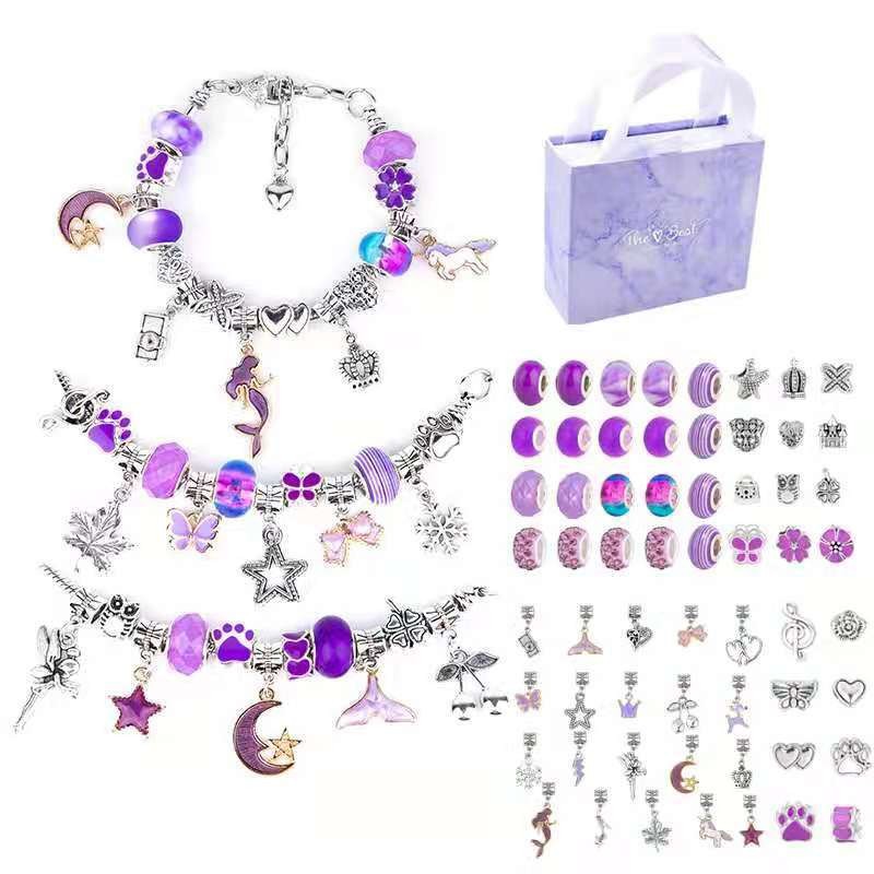 Charm bilezik yapma kiti DIY t - Jewelry Making Kits For Kids incelemesi ve fiyatı