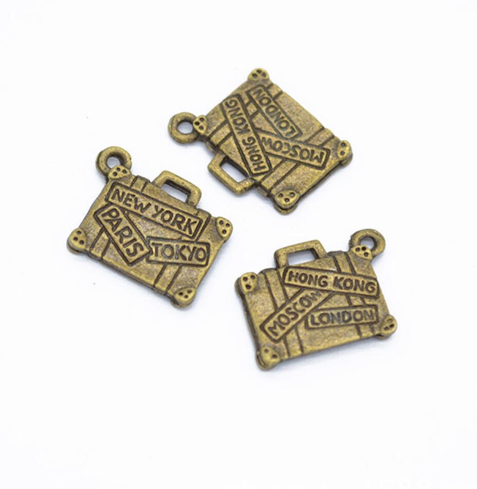 150 adet Charms Seyahat Çantal - Jewelry Making New York incelemesi ve fiyatı