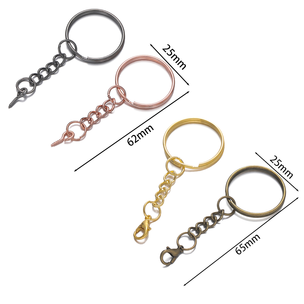 10 adet/grup 25mm vida gözlü i - Jewelry Making Supplies Wholesale incelemesi ve fiyatı