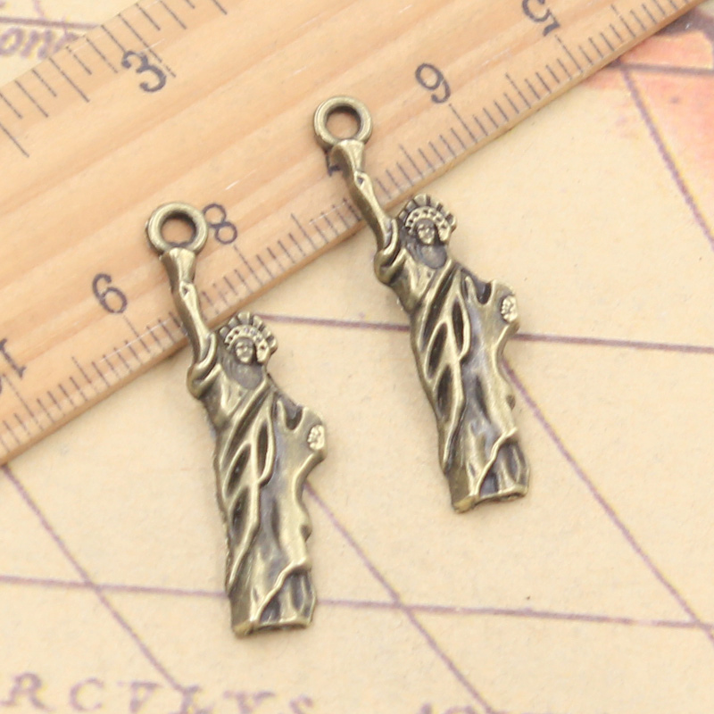 20 adet Charms özgürlük heykel - Jewelry Making New York incelemesi ve fiyatı